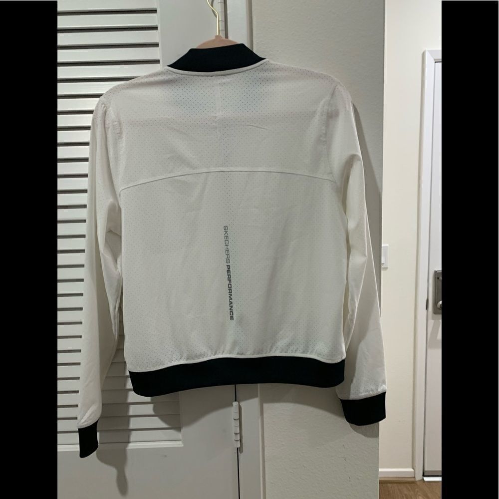 Skechers Performance Light Jacket White M - Picture 2 of 3